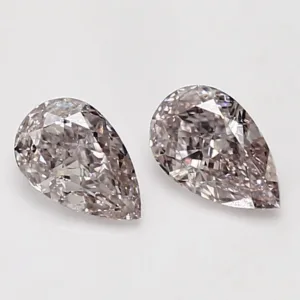 0.54 Carat Pear Fancy Pink VS2 Natural Diamond