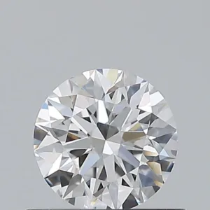 0.54 Carat Round D VVS1 Natural Diamond