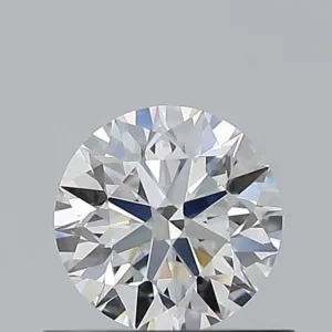 0.54 Carat Round E VVS2 Natural Diamond