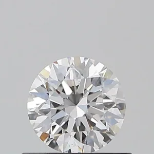 0.54 Carat Round F VS1 Natural Diamond