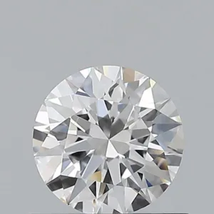 0.55 Carat Round D VVS1 Natural Diamond