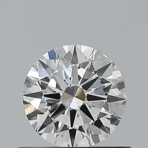 0.55 Carat Round F VVS2 Natural Diamond