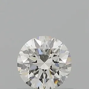 0.55 Carat Round H VVS1 Natural Diamond