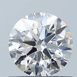 0.56 Carat Round E VVS2 Natural Diamond