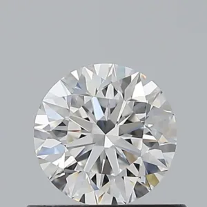 0.56 Carat Round F VVS1 Natural Diamond