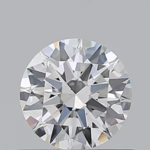 0.57 Carat Round G VS2 Natural Diamond
