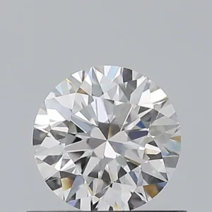 0.57 Carat Round G VVS1 Natural Diamond