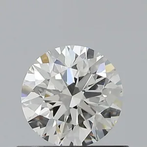 0.57 Carat Round G VVS2 Natural Diamond