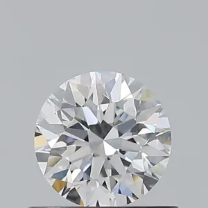 0.58 Carat Round E VVS1 Natural Diamond