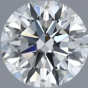 0.58 Carat Round F SI1 Natural Diamond
