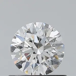 0.6 Carat Round D IF Natural Diamond