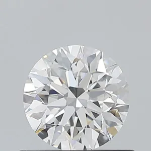 0.6 Carat Round E IF Natural Diamond
