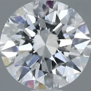 0.6 Carat Round E VVS2 Natural Diamond