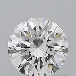 0.6 Carat Round F IF Natural Diamond