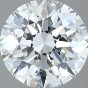 0.6 Carat Round H SI1 Natural Diamond