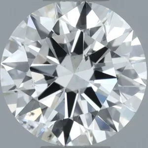 0.6 Carat Round H SI1 Natural Diamond