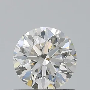 0.6 Carat Round I VVS1 Natural Diamond