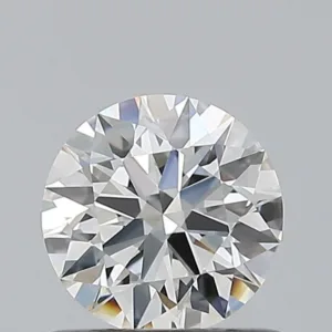 0.63 Carat Round F IF Natural Diamond