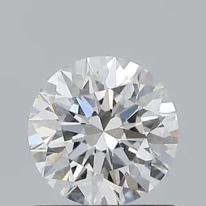 0.65 Carat Round E VVS1 Natural Diamond