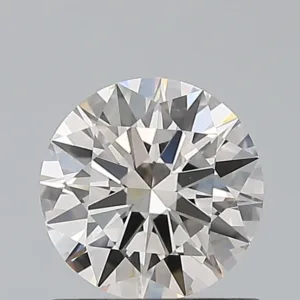 0.65 Carat Round I VVS1 Natural Diamond