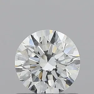 0.67 Carat Round D IF Natural Diamond