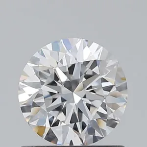 0.68 Carat Round D IF Natural Diamond