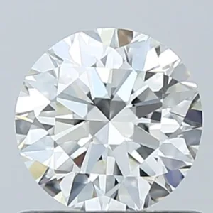 0.69 Carat Round H VVS1 Natural Diamond