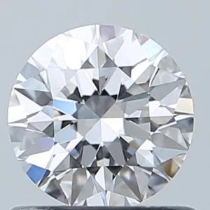 0.7 Carat Round D IF Natural Diamond