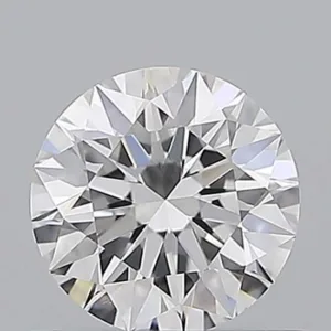 0.7 Carat Round D VVS2 Natural Diamond