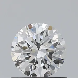 0.7 Carat Round F VVS2 Natural Diamond