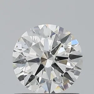 0.7 Carat Round H SI1 Natural Diamond