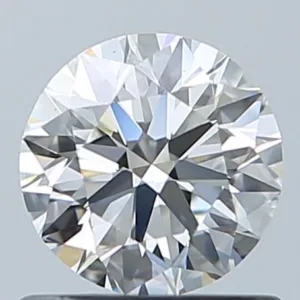 0.7 Carat Round H VS1 Natural Diamond