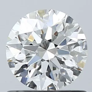 0.7 Carat Round H VVS1 Natural Diamond