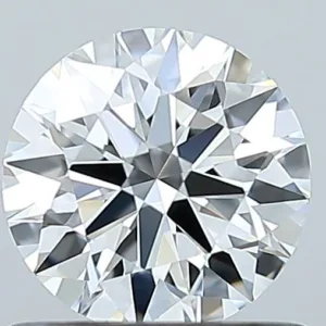 0.72 Carat Round F IF Natural Diamond