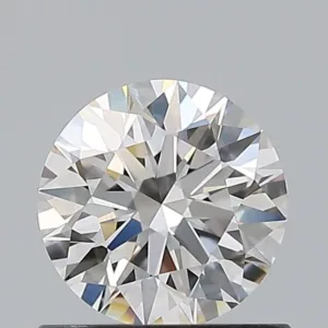 0.72 Carat Round H VVS1 Natural Diamond