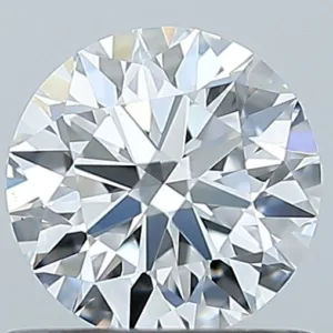 0.73 Carat Round D VS2 Natural Diamond