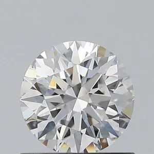 0.73 Carat Round F VS2 Natural Diamond