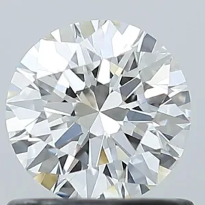0.74 Carat Round H VVS1 Natural Diamond