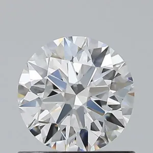 0.75 Carat Round D VVS1 Natural Diamond
