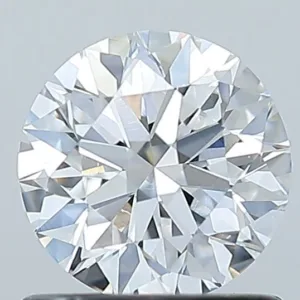 0.78 Carat Round D VS2 Natural Diamond