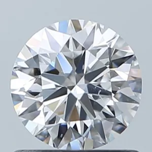 0.8 Carat Round D SI1 Natural Diamond