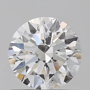 0.8 Carat Round G SI1 Natural Diamond