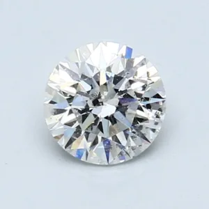 0.9 Carat Round D SI1 Natural Diamond