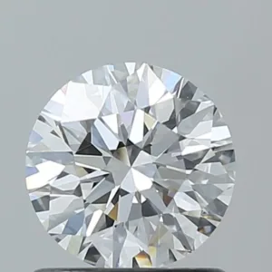 0.9 Carat Round D VVS1 Natural Diamond