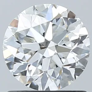 0.9 Carat Round F SI1 Natural Diamond