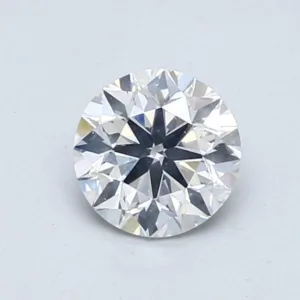 0.9 Carat Round F SI2 Natural Diamond
