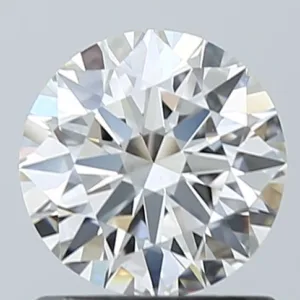 0.9 Carat Round H VVS1 Natural Diamond