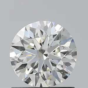 0.9 Carat Round I VVS1 Natural Diamond