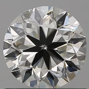 0.9 Carat Round J VVS2 Natural Diamond