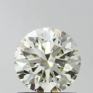 0.9 Carat Round M VVS2 Natural Diamond